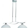 Steinhauer CAPRI Lampadario a sospensione Acciaio inox, 2-Luci