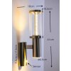 Popoyan Applique da esterno LED Acciaio inox, 2-Luci, Sensori di movimento