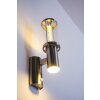 Popoyan Applique da esterno LED Acciaio inox, 2-Luci, Sensori di movimento