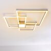 Narpes Plafoniera LED Nichel opaco, 1-Luce