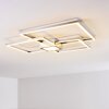 Narpes Plafoniera LED Nichel opaco, 1-Luce