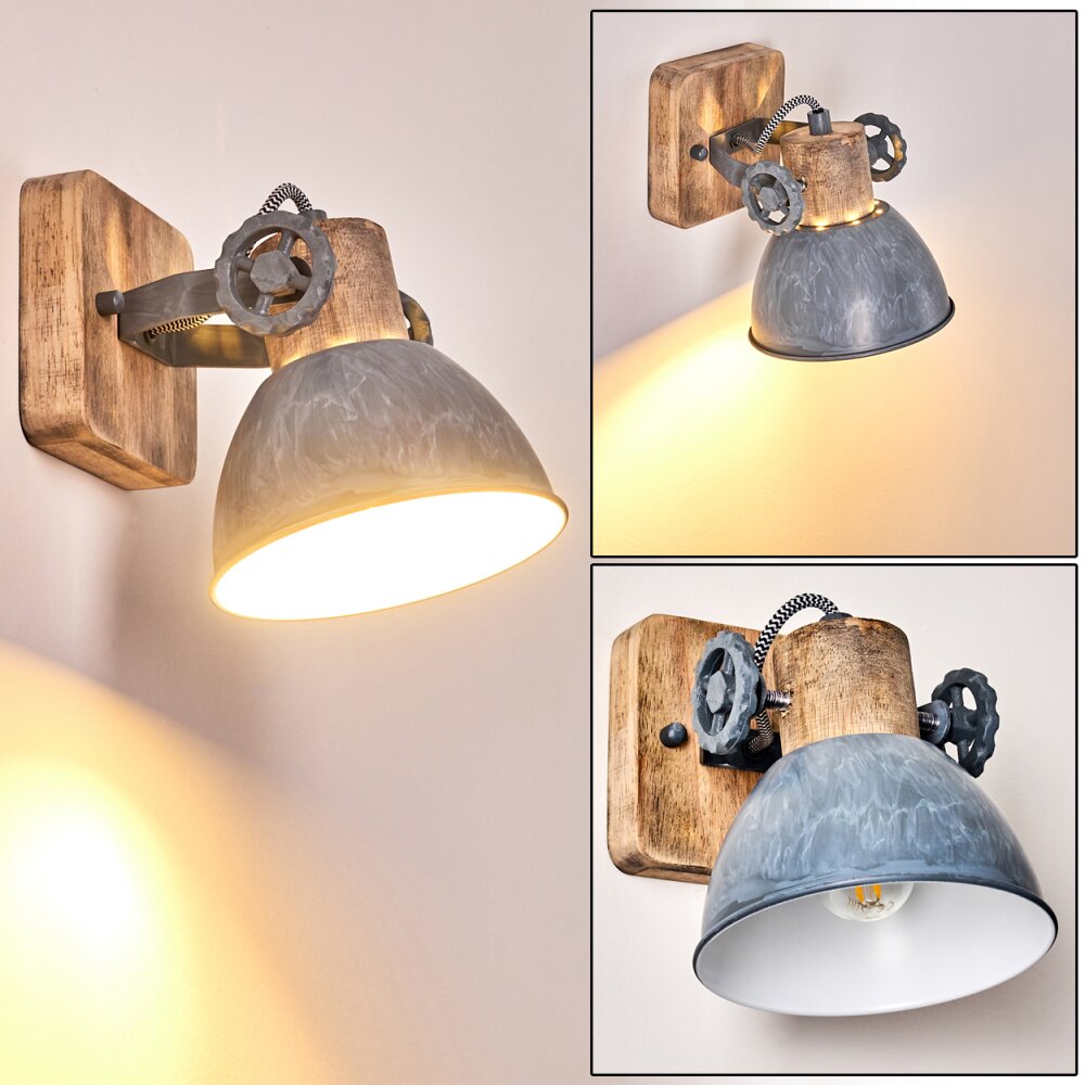 Orny Applique Legno chiaro, 1-Luce main product photo