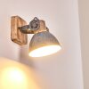 Orny Applique Legno chiaro, 1-Luce