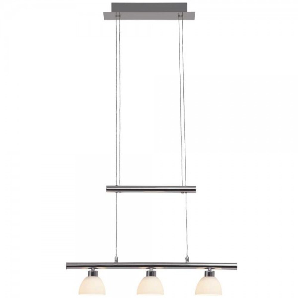 Brilliant Tonja Lampada a sospensione LED Cromo, 3-Luci main product photo