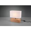 Reality Woody Lampada da tavolo LED Legno chiaro, 1-Luce