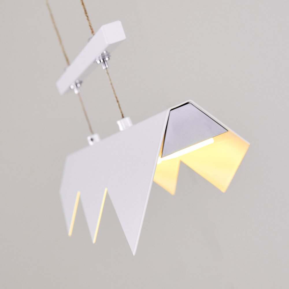 Karungi Lampada a Sospensione LED Bianco, 1-Luce