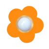 Waldi Fleur petit Plafoniera Arancione, 1-Luce