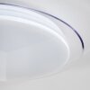 Bleik Plafoniera LED Bianco, 1-Luce, Telecomando
