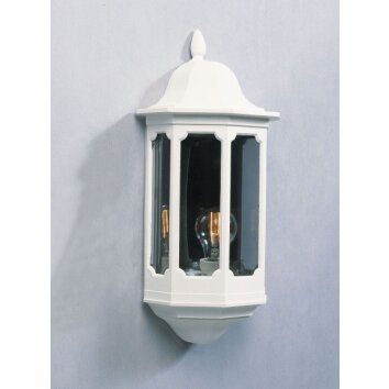 Konstsmide Pallas Applique Bianco, 1-Luce