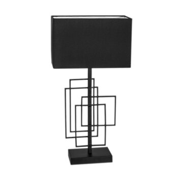 Lampada da Tavolo By Rydens Paragon Nero, 1-Luce