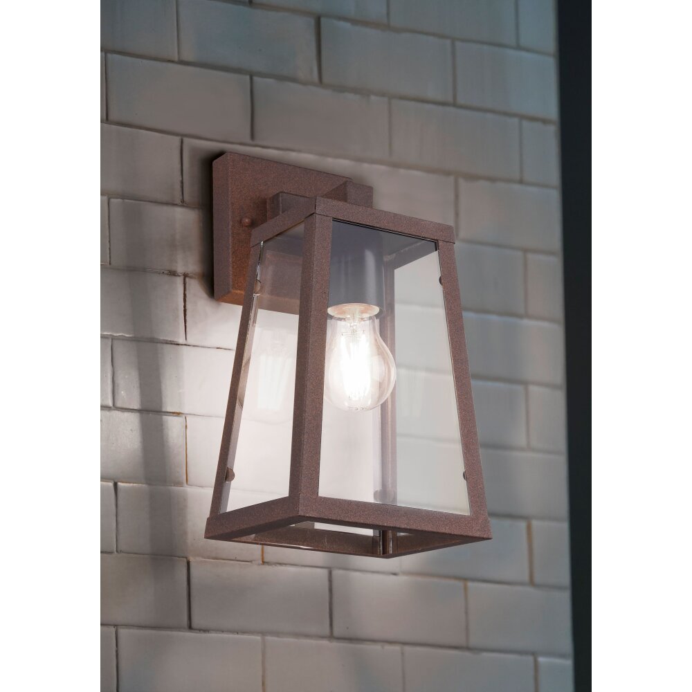 Trio Arkansas Applique Ruggine, 1-Luce