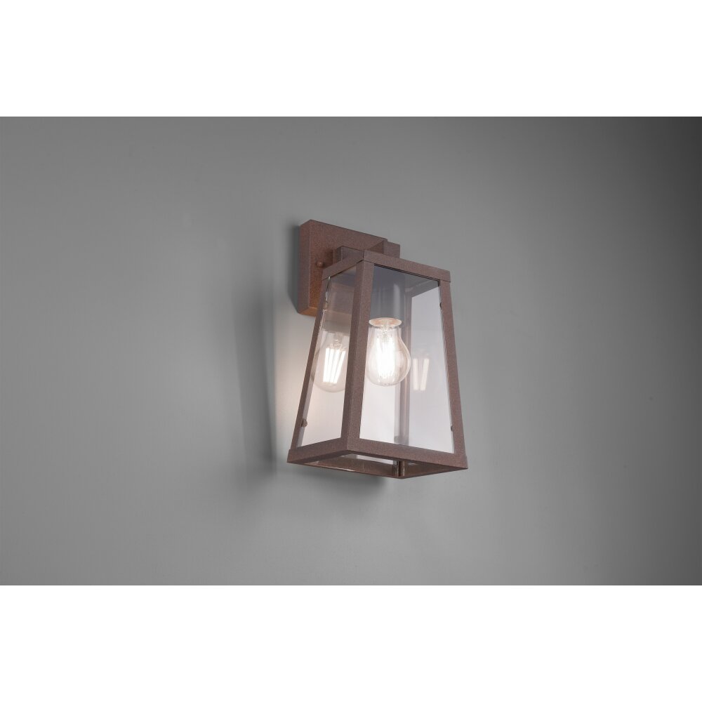 Trio Arkansas Applique Ruggine, 1-Luce