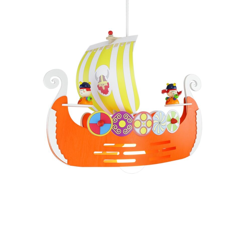 Elobra WIKI Lampada a Sospensione Arancione, 1-Luce main product photo