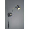 Trio EDWARD Applique Nero, 1-Luce