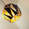 Eglo CARLTON 1 Lampadario a sospensione Nero, Argento, 1-Luce