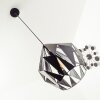 Eglo CARLTON 1 Lampadario a sospensione Nero, Argento, 1-Luce