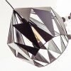 Eglo CARLTON 1 Lampadario a sospensione Nero, Argento, 1-Luce