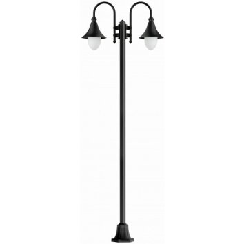 Lcd Lengerich Lampada da terra Nero, 2-Luci