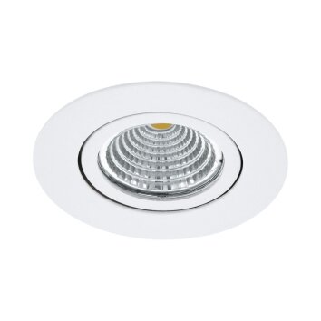 Eglo SALICETO Lampada da incasso LED Bianco, 1-Luce