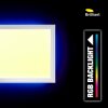 Brilliant Alissa Pannello LED Argento, 1-Luce, Telecomando, Cambia colore