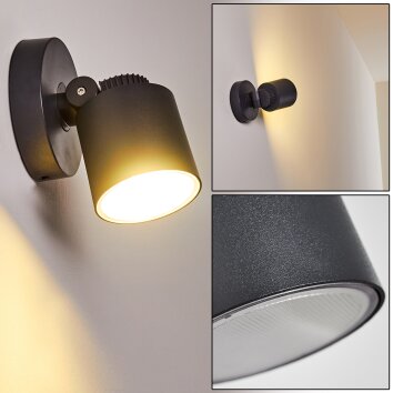 Applique da esterno Apenrader LED Antracite, 1-Luce