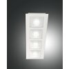 Fabas Luce Formia Plafoniera LED Bianco, 4-Luci