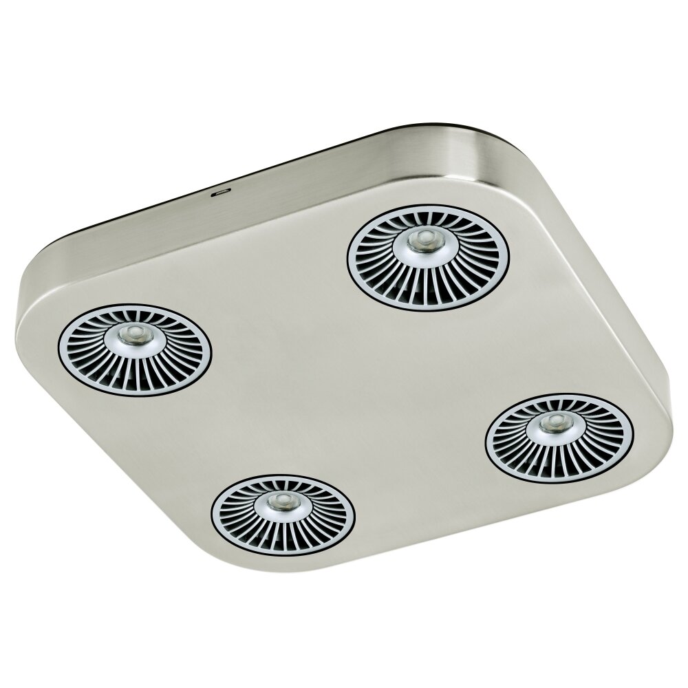 Eglo Montale Plafoniera LED Nichel opaco, 4-Luci main product photo