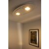 Eva Luz Ellipse Plafoniera LED Bianco, 2-Luci