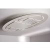 Eva Luz Ellipse Plafoniera LED Bianco, 2-Luci