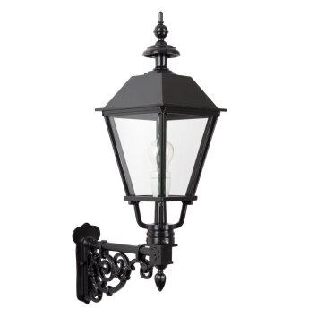 KS Verlichting Zandvoort Applique Nero, 1-Luce