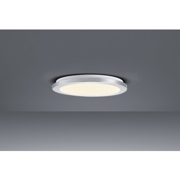 Trio CESAR Plafoniera LED Cromo, 1-Luce