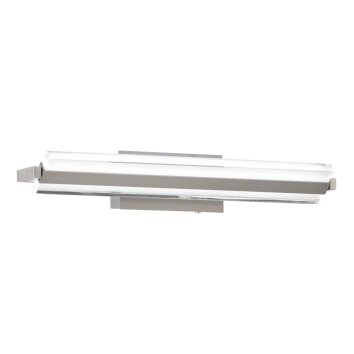 Fischer & Honsel PAROS Applique LED Nichel lucido, 1-Luce, Cambia colore