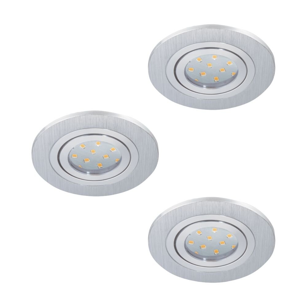 Eglo AREITIO Lampada da incasso LED Alluminio, 3-Luci main product photo