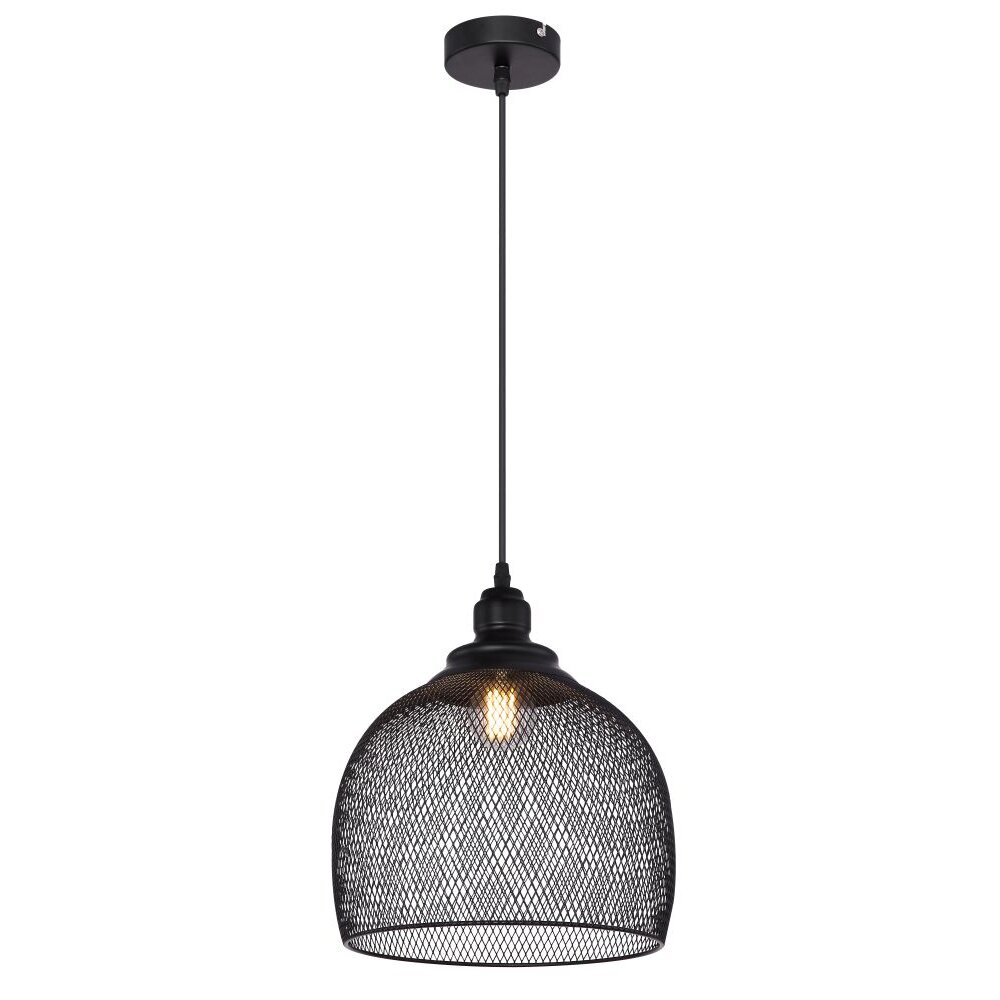Globo ANYA Lampadario a sospensione Nero, 1-Luce main product photo