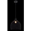 Globo ANYA Lampadario a sospensione Nero, 1-Luce