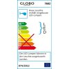 Globo GORDON Applique LED Alluminio, Cromo, Acciaio inox, 5-Luci