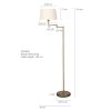 Steinhauer MEXLITE Lampada da terra Bronzo, 1-Luce