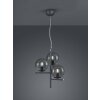 Lampada a Sospensione Trio Leuchten PURE Antracite, 3-Luci