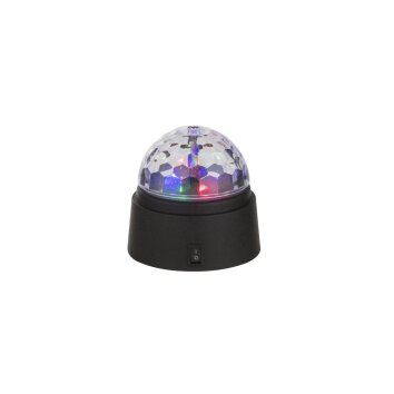 Globo Lampada da tavolo LED Nero, 6-Luci