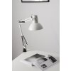 Brilliant Hobby Lampada con pinza Bianco, 1-Luce