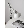 Brilliant Hobby Lampada con pinza Bianco, 1-Luce