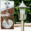 Moskau Lampada con piedistallo Acciaio inox, 1-Luce