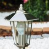 Moskau Lampada con piedistallo Acciaio inox, 1-Luce