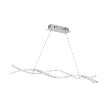 Eglo LASANA 2 Lampada a sospensione LED Cromo, 3-Luci