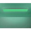 Paul Neuhaus Q-FLAG Plafoniera LED Bianco, 1-Luce, Telecomando, Cambia colore