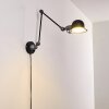 Arild Applique Grigio, Nero, 1-Luce