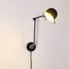 Arild Applique Grigio, Nero, 1-Luce