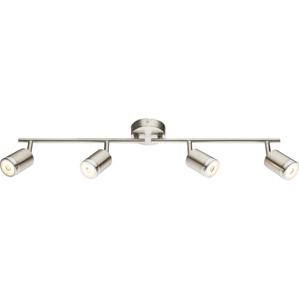 Globo COMORE Plafoniera LED Nichel opaco, 4-Luci main product photo