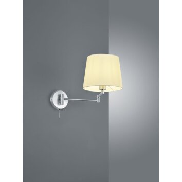 Trio LYON Applique Nichel opaco, 1-Luce