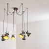 Hora Lampadario a sospensione Argento, 6-Luci